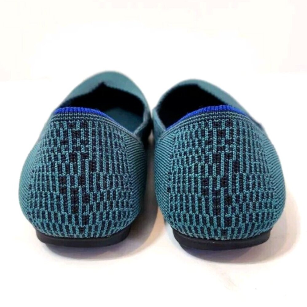 Rothy's The Flat Spruce Python Round Toe Shoes - image 4